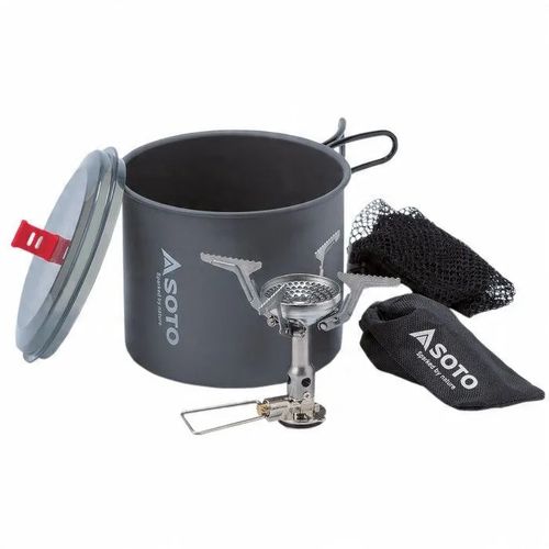 Kuchenka turystyczna z garnkiem Amicus w Igniter + New River Pot Combo SOTO na Arena.pl