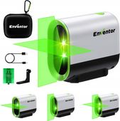 LASER KRZYŻOWO-LINIOWY POZIOMICA LASEROWA USB ENVENTOR + FUTERAŁ UCHWYT