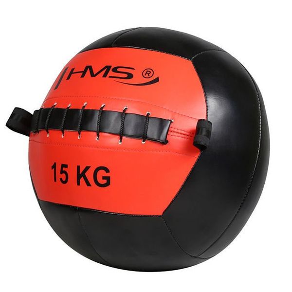 Piłka do ćwiczeń Wall Ball 15 kg HMS zdjęcie 2