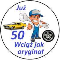Opłatek na tort Mechanik Mężczyzna Whisky Drink Urodziny 18 30 40 50