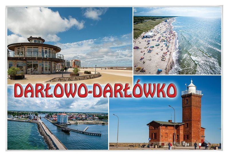 Darłowo - Darłówko - magnes szklany zdjęcie 1