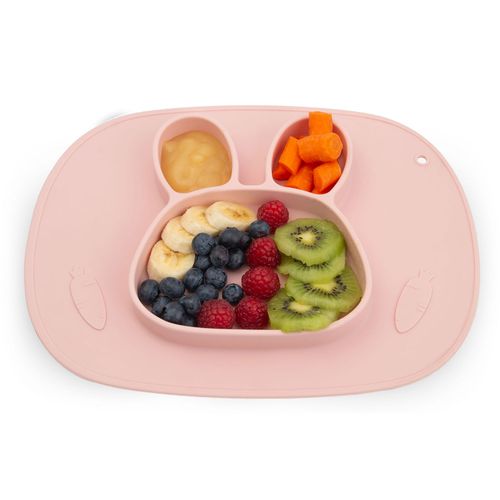 Talerzyk dla dzieci silikonowy do karmienia Królik Ricokids na Arena.pl