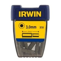 grot, bit sześciokątny hex 1/4' 25mm komplet 10 sztuk 3mm - i-10504346