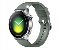Smartwatch XIAOMI Watch 5 Srebrny z paskiem w kolorze zielonym