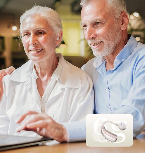 Aparat słuchowy Britzgo VHP-1301 z regulacją głośności ładowanie USB-C na Arena.pl