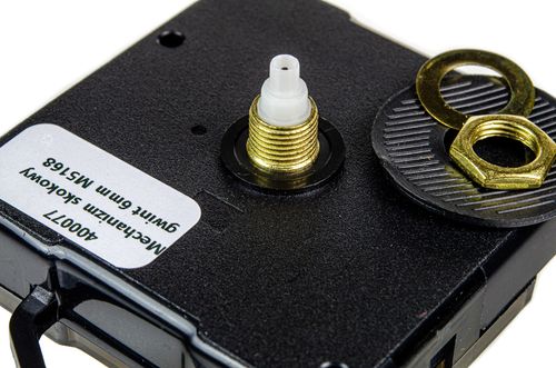 Mechanizm kwarcowy skokowy tykający gwint 6mm z wieszakiem na Arena.pl