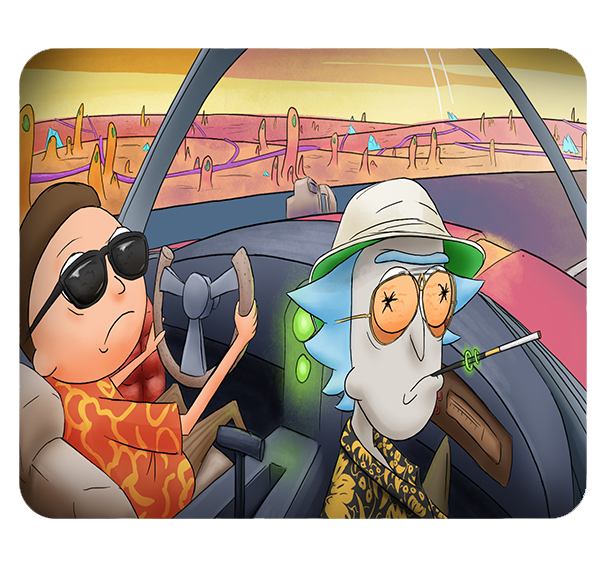 Podkładka pod myszkę Rick i Morty zdjęcie 1