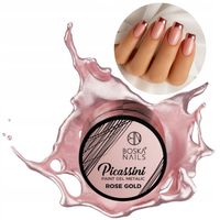 Żel do zdobień Picassini Metalic Paint Gel Rose Gold Boska Nails 5ml