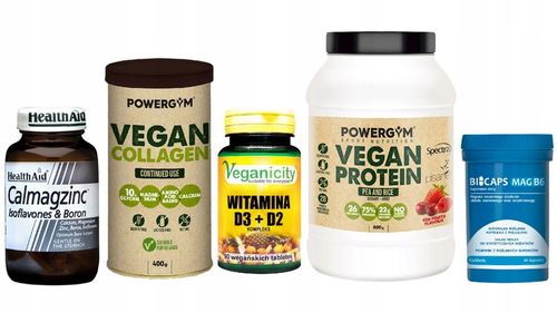 Kolagen wegański na skórę, włosy i stawy, 60kaps na Arena.pl