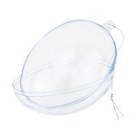 JAJKO AKRYLOWE 8cm JAJKA PRZEŹROCZYSTE PLASTIKOWE