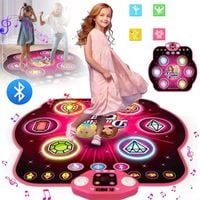 MATA DO TAŃCA Z BLUETOOTH DLA DZIECI MUZYCZNA GRA TANECZNA ZE ŚWIATŁAMI LED