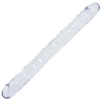 doc johnson crystal jellies double dong 45 cm elastyczny model