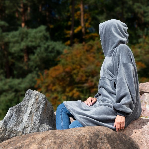 Bluzair - Bluza koc - Szary zdjęcie 6