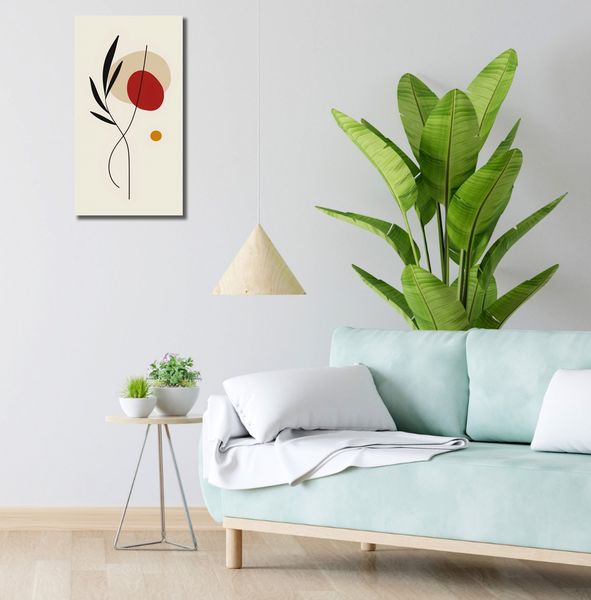 Obraz 30x60cm Esencja Przerysu zdjęcie 2