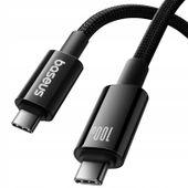 Kabel Baseus USB typ C - USB typ C 1,5 m czarny