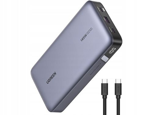 Powerbank UGREEN PB205 25000 mAh 145W Szary na Arena.pl