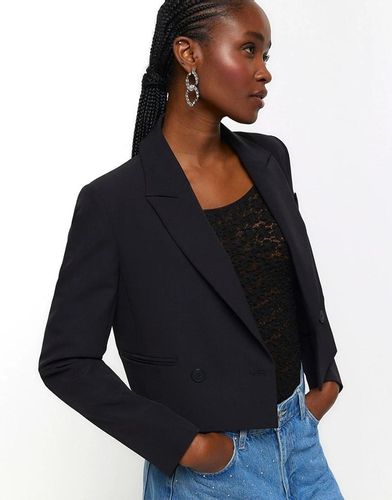RIVER ISLAND CZARNA KRÓTKA ELEGANCKA MARYNARKA WGZ NH2__S na Arena.pl