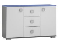 komoda młodzieżowa dziecięce duża szuflady BLUE Y42
