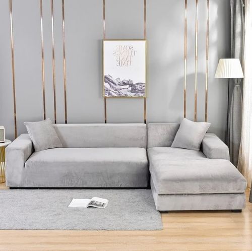 POKROWIEC NA NAROŻNIK KANAPĘ SOFĘ WELUR PREMIUM na Arena.pl