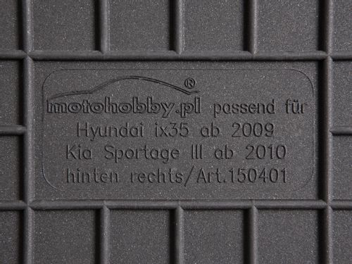 Hyundai Tucson II DYWANIKI GUMOWE PRZÓD DEDYKOWANE na Arena.pl