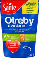 SANTE OTRĘBY OWSIANE WYSOKOBŁONNIKOWE 200G PŁATKI