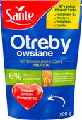 SANTE OTRĘBY OWSIANE WYSOKOBŁONNIKOWE 200G PŁATKI