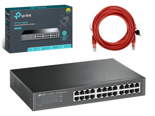 Switch TP-Link 24p TL-SG1024D (24x10/100/1000Mbit) na Arena.pl
