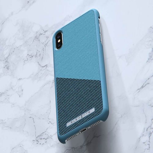Materiałowe etui do iPhone Xs Max (Petrol) #0 na Arena.pl