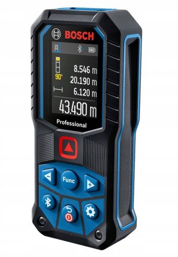 Dalmierz laserowy Bosch Professional MIERNIK ODLEGŁOŚCI Bluetooth 50m IP65 na Arena.pl