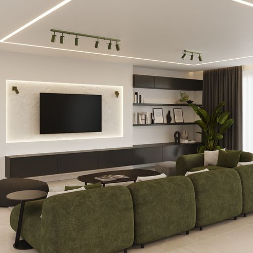 Plafon RING 6L zielony oliwkowy na Arena.pl