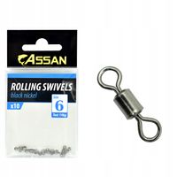 KRĘTLIKI Wałeczkowe ASSAN KRĘTLIK 10szt r 6/30 kg