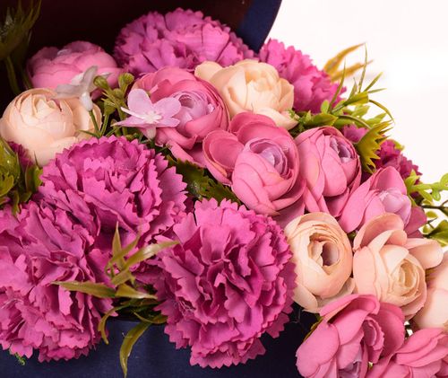 Flower box krem purple prezent na Arena.pl