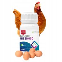 SUPLEXAN NIEŚNOŚĆ 250 ml Witaminy dla Kur Niosek Poprawiają Nieśność