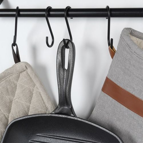 Patelnia Żeliwna Grillowa Kwadratowa do Grillowania Mięsa Ryby Warzyw 28 cm na Arena.pl