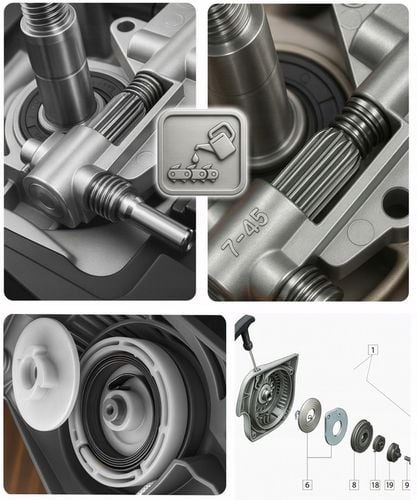 PIŁA SPALINOWA PILARKA ŁAŃCUCHOWA 5,7km 2x łańcuch prowadnica 2x Olej na Arena.pl