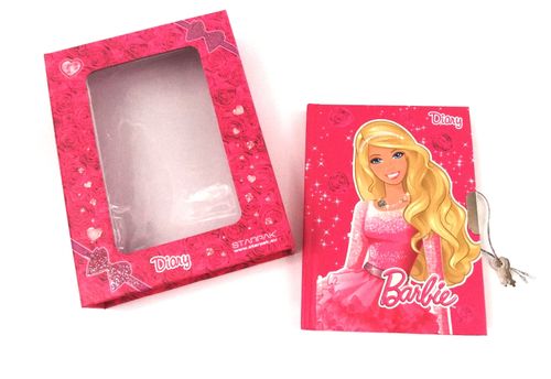 Pamiętnik Barbie na kluczyk Serduszka na Arena.pl