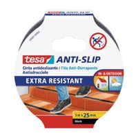 Taśma przylepna TESA Czarny 5 m Przeciwpoślizgowy