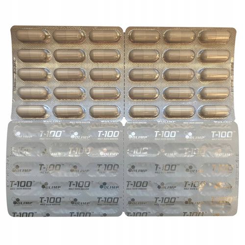 OLIMP T-100 60 k. TESTOSTERON ZMA TRIBULUS LIBIDO na Arena.pl