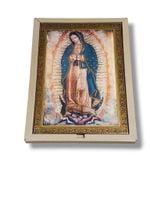 Obraz 3D Matka Boża Z Guadalupe, Prestiżowy 28X19,5 Cm, Drewno 18 Mm