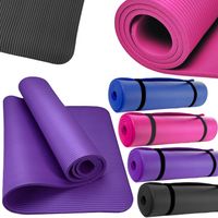 MATA NBR do Jogi ćwiczeń fitness aerobik Joga DUŻA MOCNA GRUBA KARIMATA 15