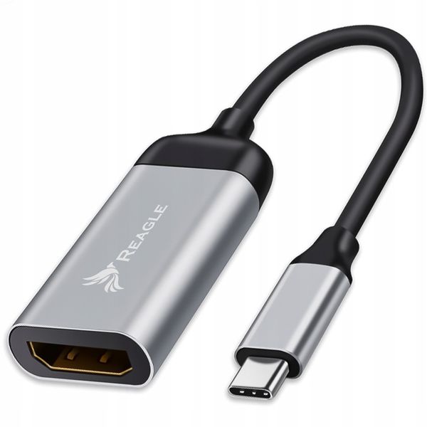 Adapter przejściówka USB-C HDMI 4K 60Hz Mac USB C zdjęcie 1