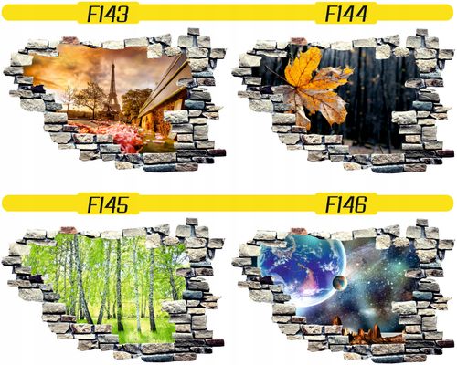 Naklejka samoprzylepna efekt 3D miasta ulice TANIO na Arena.pl