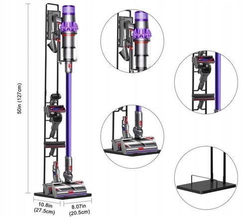 STOJAK DO ODKURZACZ DYSON V7 V8 V10 V11 V12 V15 GEN5 WIESZAK STELAŻ UCHWYT na Arena.pl