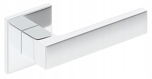 KLAMKA DRZWIOWA CUBE SLIM KOLOR CHROM PREMIUM na Arena.pl