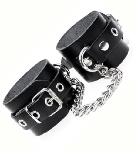 Kajdanki z łańcuchem 25 cm na Arena.pl