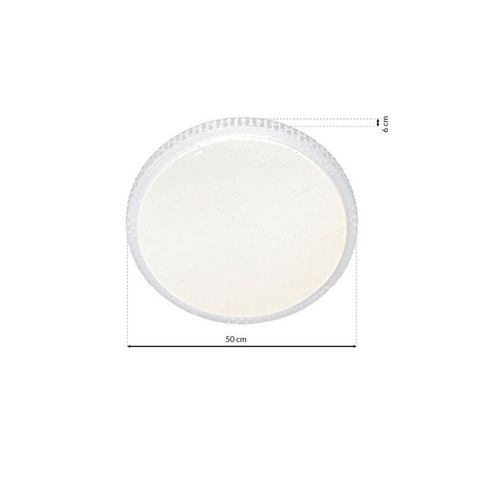 Plafon CRUZ 66W LED Ø500mm Ściemnialny+ Pilot na Arena.pl