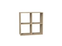 REGAŁ MALAX 2X2 - DĄB SONOMA