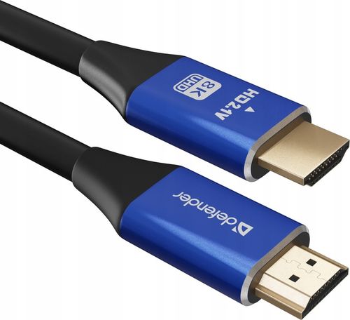 Kabel Przewód HDMI - HDMI 2.1 8K 60HZ 4K 120HZ 48Gbps 7680 x 4320 pix 2m na Arena.pl