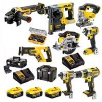 DEWALT ZESTAW NARZĘDZI COMBO 8 elem 18V Akumulatory 5.0Ah