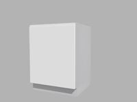 Front zmywarki 60 cm, podchwyt biały połysk, mat, kolory SIMPLE